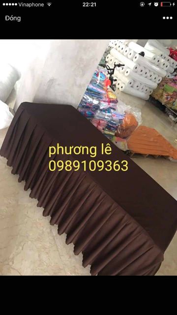 Ga spa thun dày dặn, xếp li dày(ib kích thước)