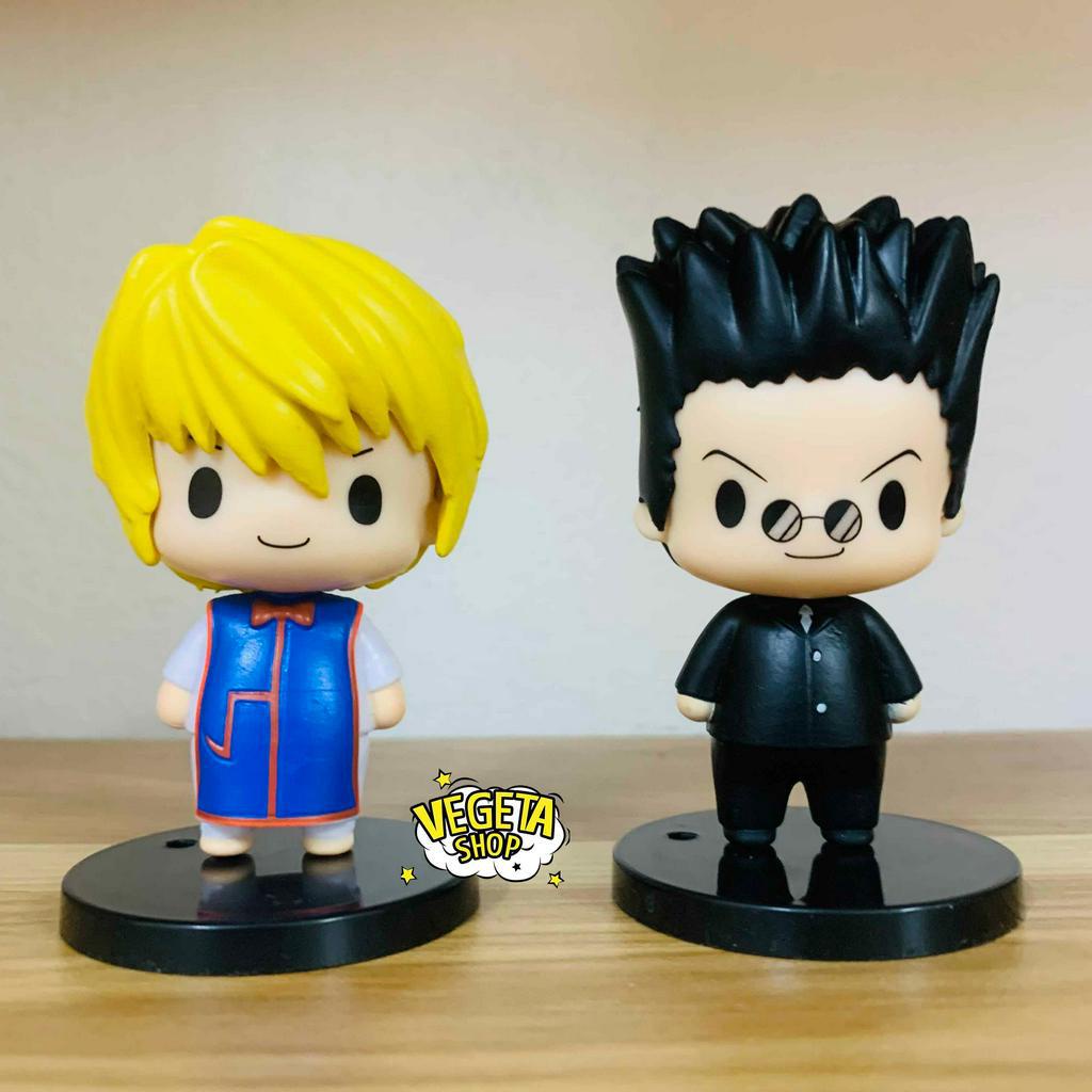 Mô hình Hunter X Hunter - Mô hình Thợ săn HXH - Nhân vật Gon Killua Kurapika Chrollo Lucifer Hisoka Leorio mắt hí - 8cm