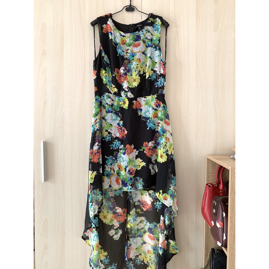 Đầm voan hoa đuôi cá FOREVER 21