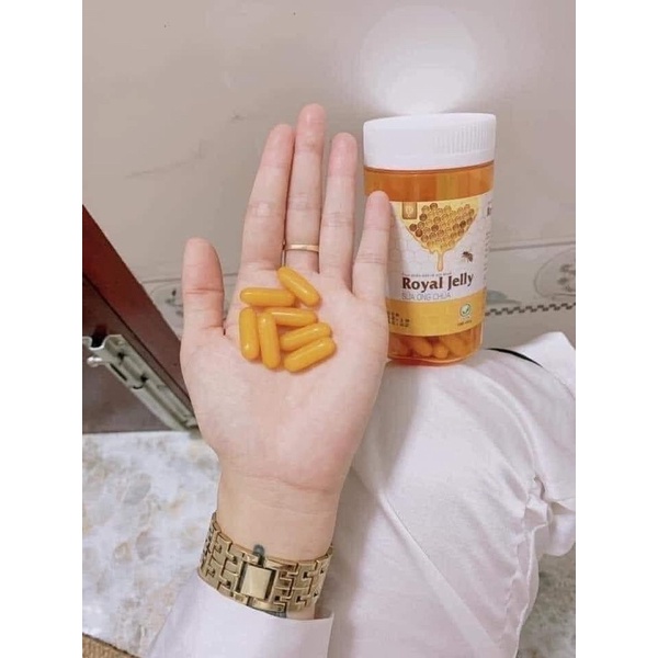 VIEN SỮA ONG CHÚA ROYAL JELLY - 1 HỘP 100v.
