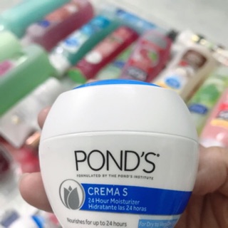 🌈 Kem dưỡng ẩm da Pond's Crema S - KEM DƯỠNG DA CHỐNG LÃO HÓA POND'S - Kem Dưỡng Da Giảm Nám , Mờ Sạm Chuẩn Mỹ 50g