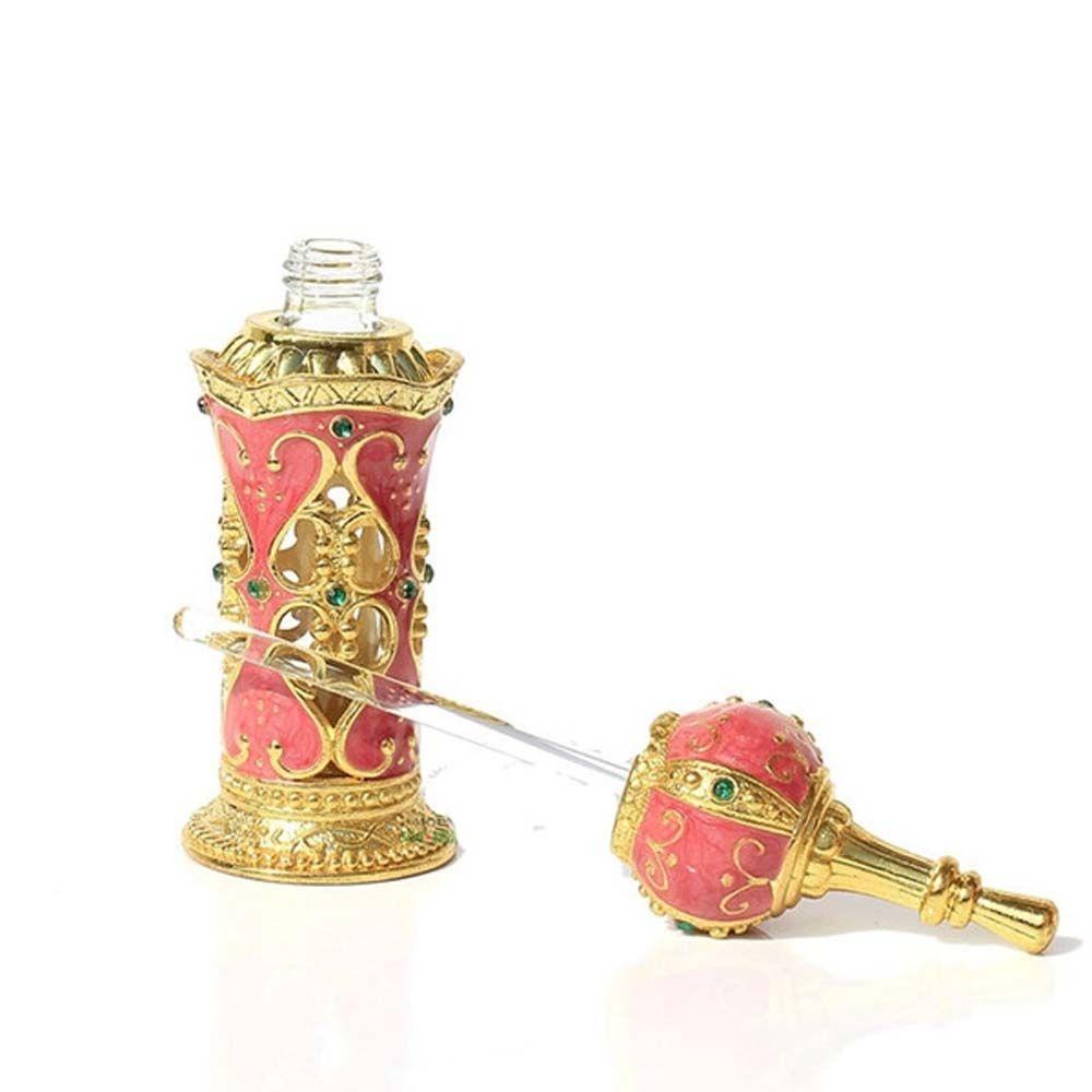 Chai Nước Hoa Kim Loại CLEOES Kiểu Ả Rập 12ml|Lọ Thủy Tinh Rỗng Kèm Ống Nhỏ Giọt Chuyên Dùng Mang Đi Du Lịch