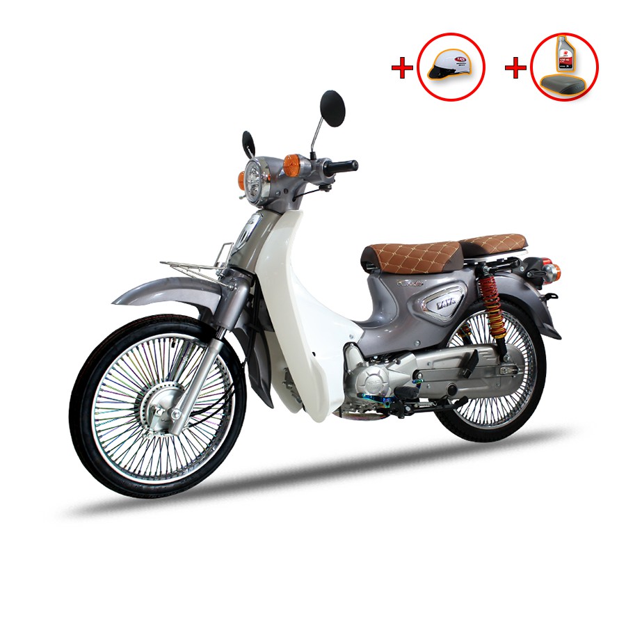 Xe máy CUB 81 TAYA TITAN 2020 ( màu ghi )