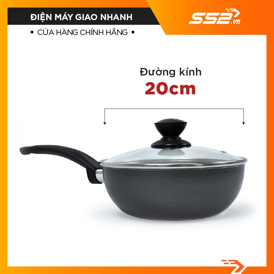 Chảo chống dính goldsun GPA1004-20-Hàng Chính Hãng