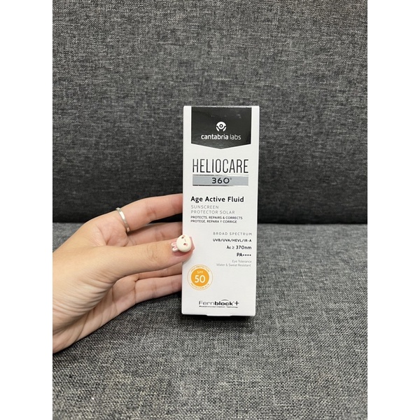 Kem chống nắng Heliocare Age Active Fluid SPF 50+ Helio Care