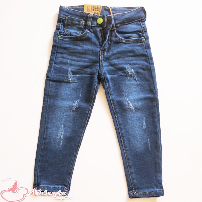 Quần jean dài cho bé trai
