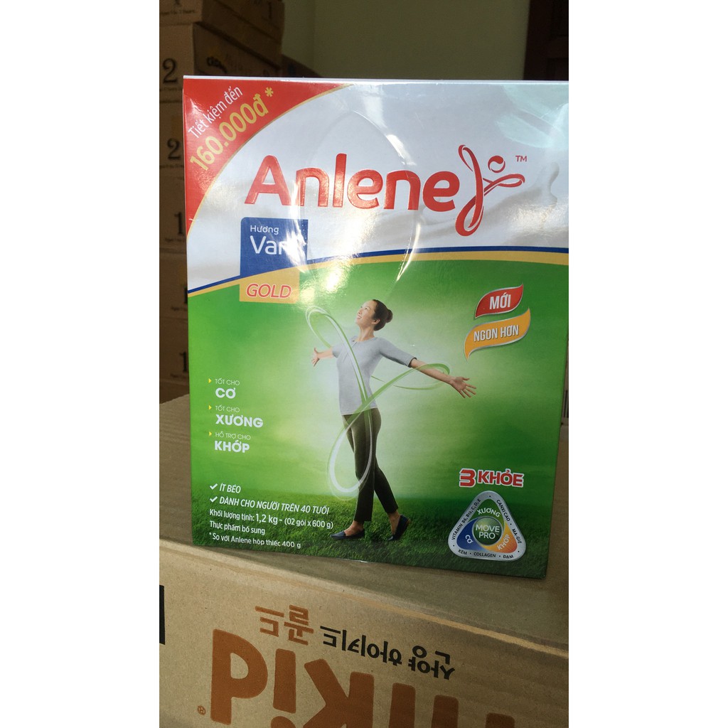 Sữa Anlene bổ sung canxi cho người từ 40 tuổi trở lên loại 1.2kg.