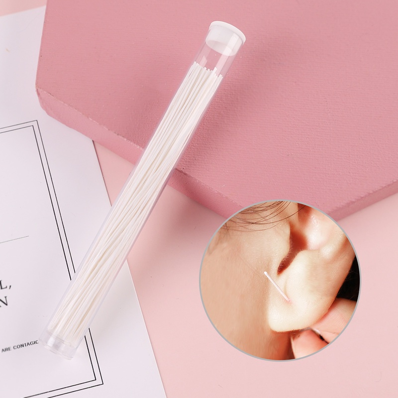 Set 60 dây làm sạch lỗ tai dùng một lần cho nam và nữ