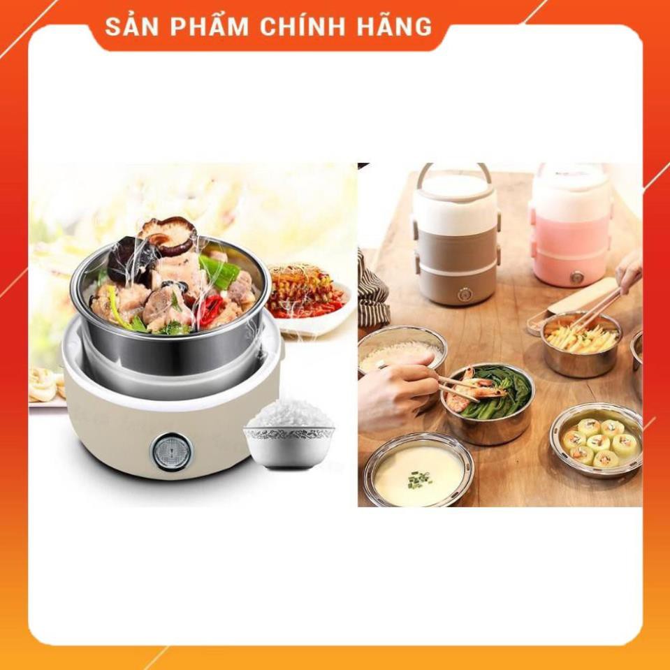 [FreeShip] Hộp cơm thông minh 3 tầng