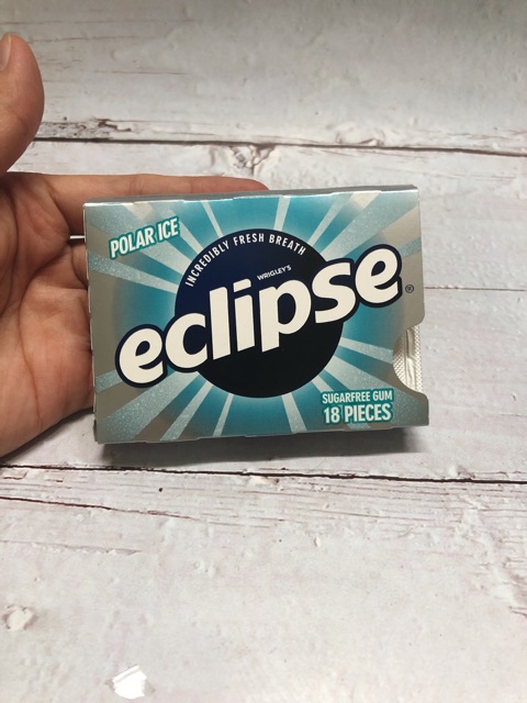 KẸO CAO SU KHÔNG ĐƯỜNG ECLIPSE 18 PACKS MINT VARIETY CỦA MỸ