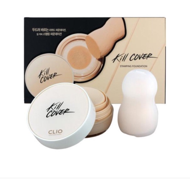 Kem nền clio kill cover stamping foundatin spf50++ PA +++