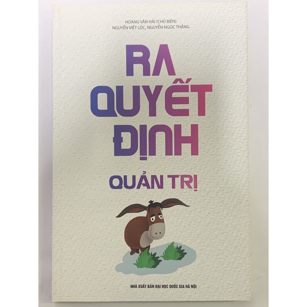 Sách - Quyết Định Quản Trị