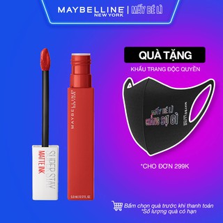 Son Kem Lì Maybelline Super Stay Matte Ink 5ml
