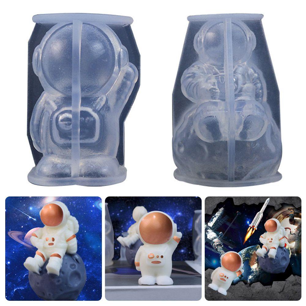 CHOOKEY Khuôn Làm Nến / Xà Phòng Hình Mặt Trăng Bằng Silicone DIY