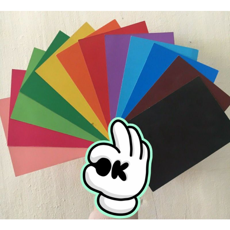 Set 20 tờ Giấy màu bìa cứng A4 - 230 gsm