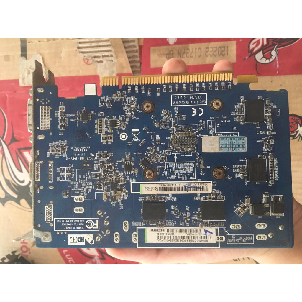 Card màn hình SAPPHIRE HD6670 1GB DDR3 128 bit