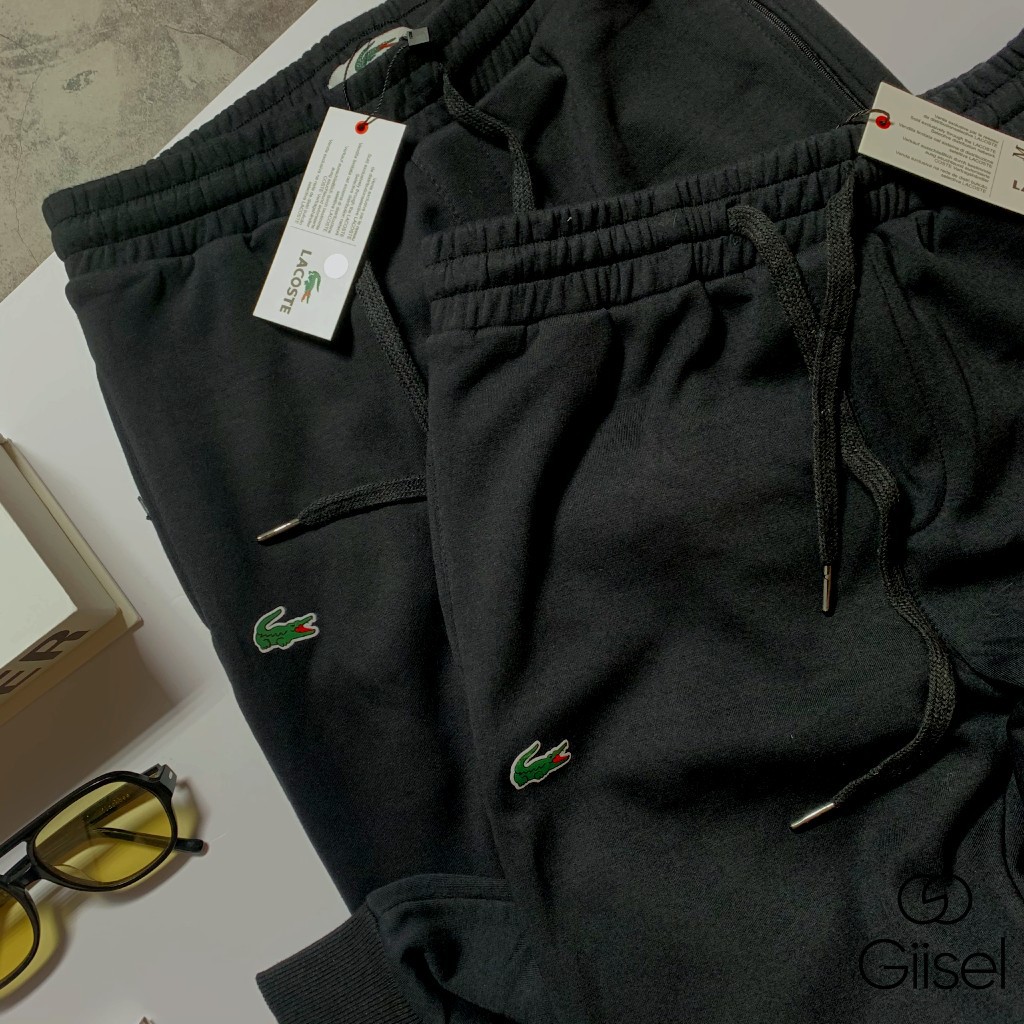(video) Quần dài thể thao jogger nỉ da cá dày dặn - logo ép nhiệt - thích hợp tập gym dạo phố | BigBuy360 - bigbuy360.vn