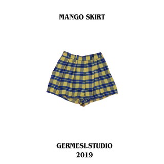 Chân váy caro mango skirt