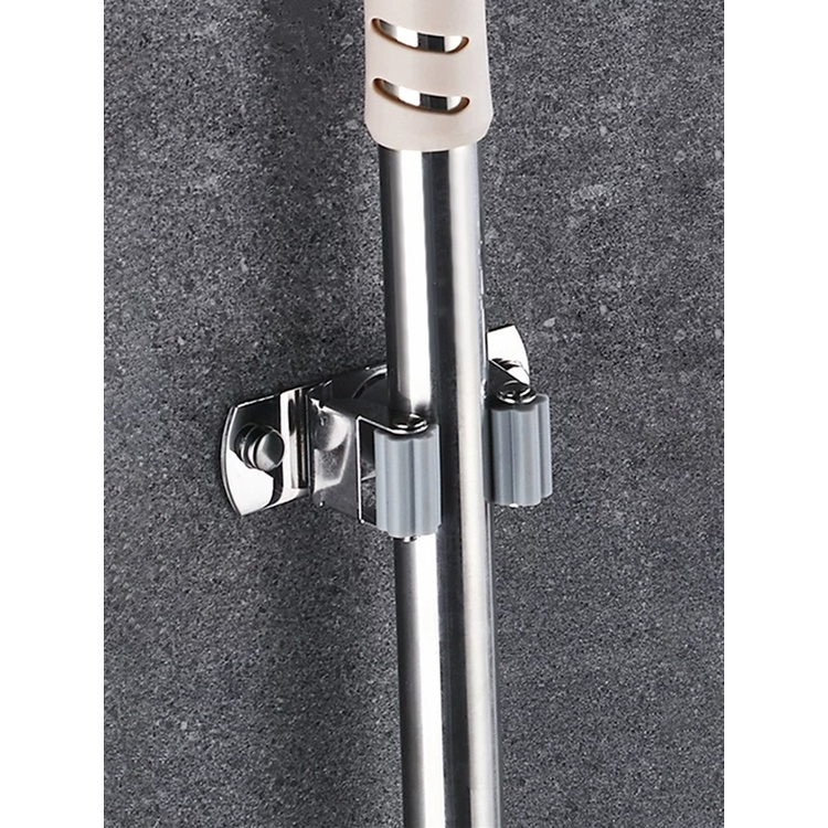 Giá Đỡ Chổi Gắn Tường Bằng Thép Không Gỉ JP5