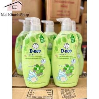 Nước Rửa Bình Sữa Dnee Dạng Chai 620ml Mẫu Mới