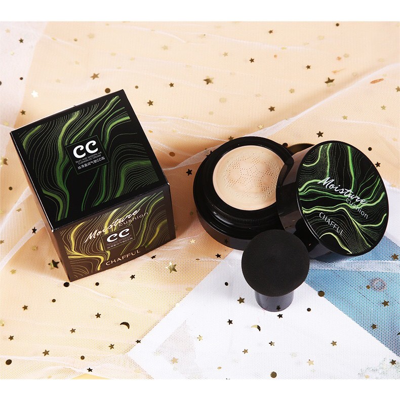 [Hàng mới về] PHấn nước Air Cushion BB CC Cream dưỡng ẩm và làm trắng che khuyết điểm đi kèm mút | BigBuy360 - bigbuy360.vn