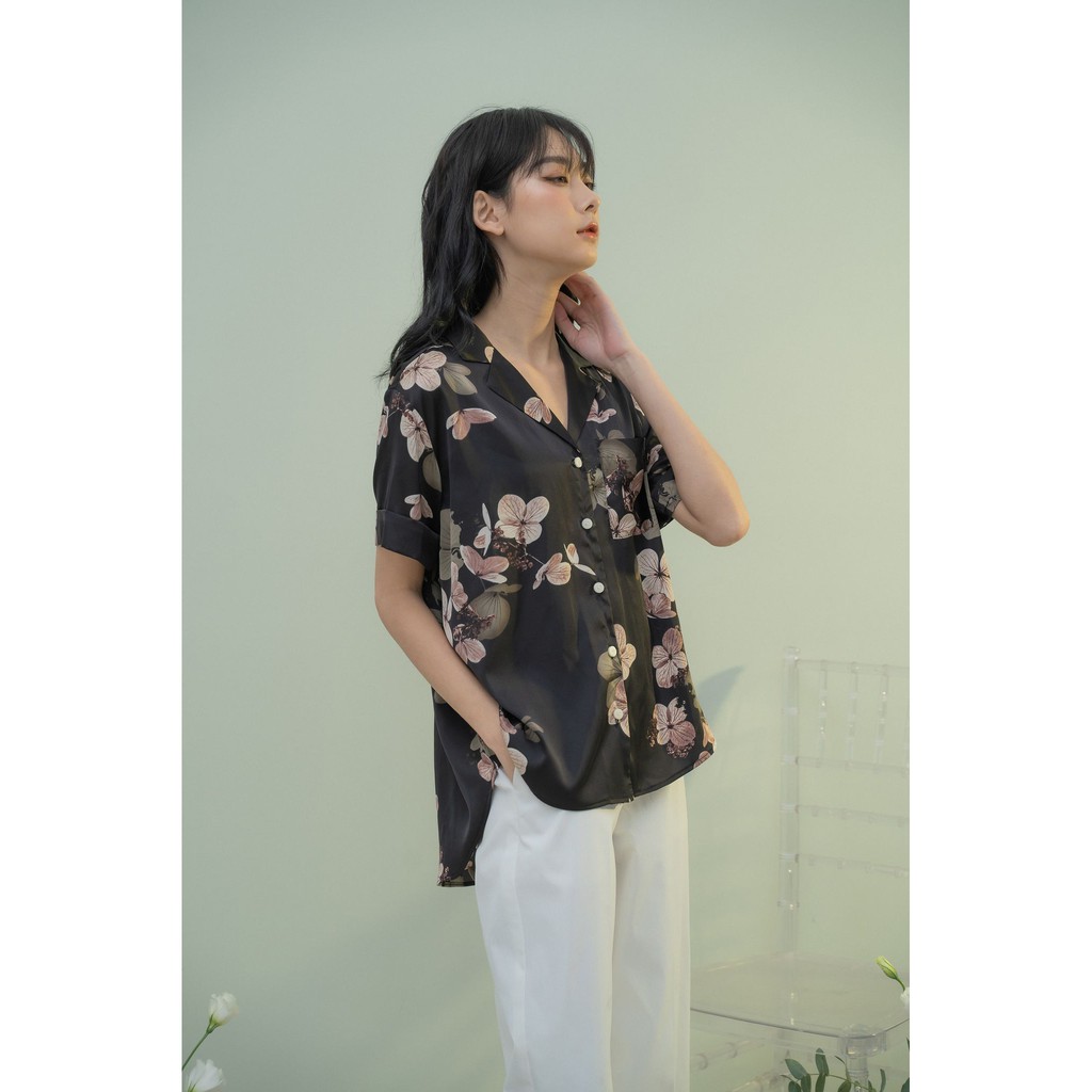 [Mã WASKT304 giảm 15% tối đa 30K đơn 99K] Áo Sơ Mi Cổ 2 Ve Hoa[Madelen] | BigBuy360 - bigbuy360.vn