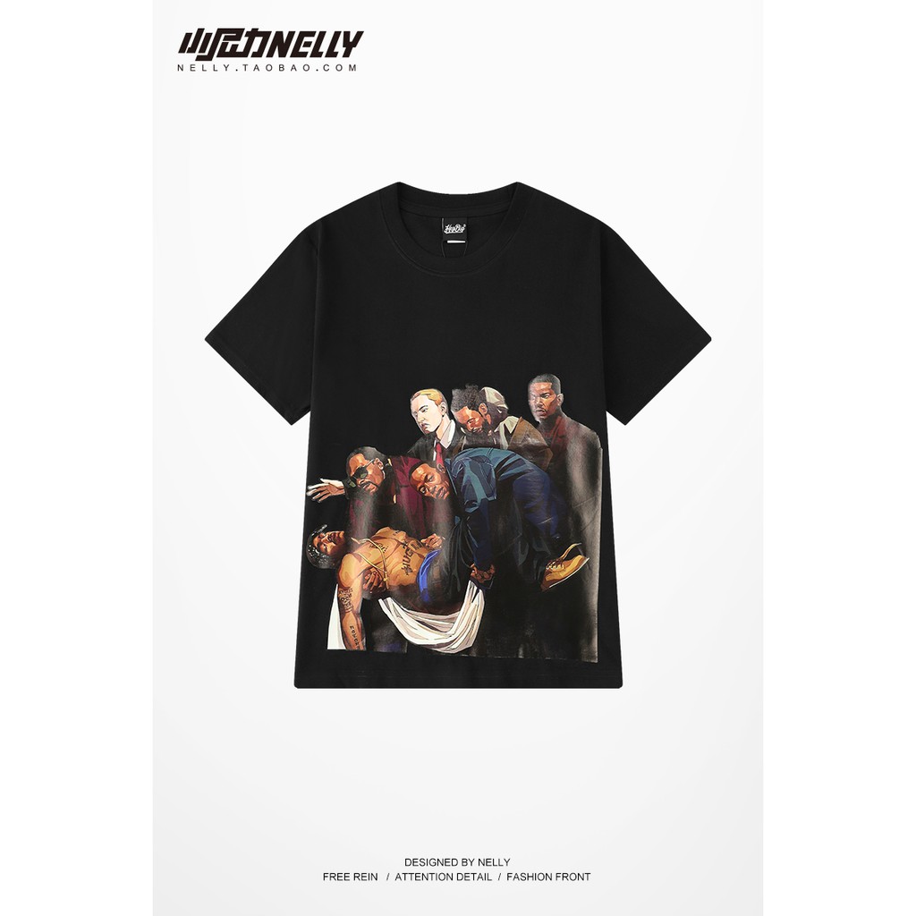 Áo thun ngắn tay Nelly in hình "Hip Hop" áo phông