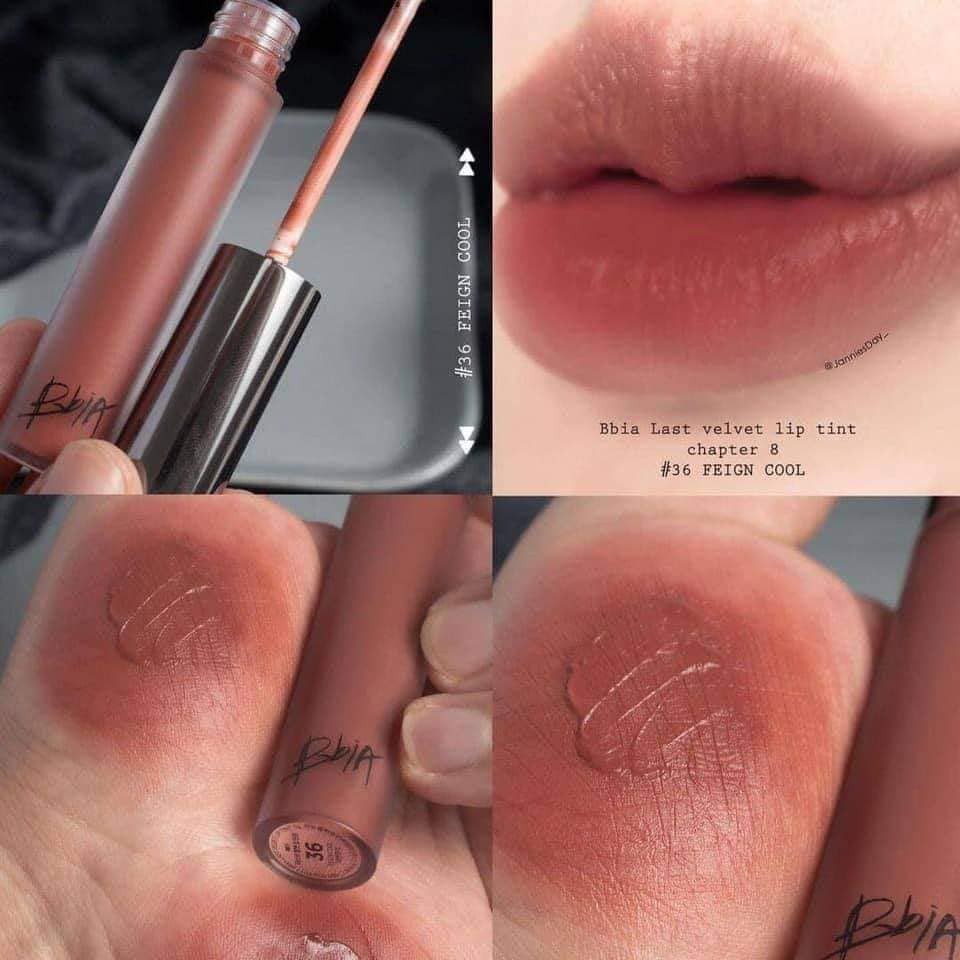 [ VER 8 34~38 ] Son kem lì BBIA Last Velvet Lip Tint