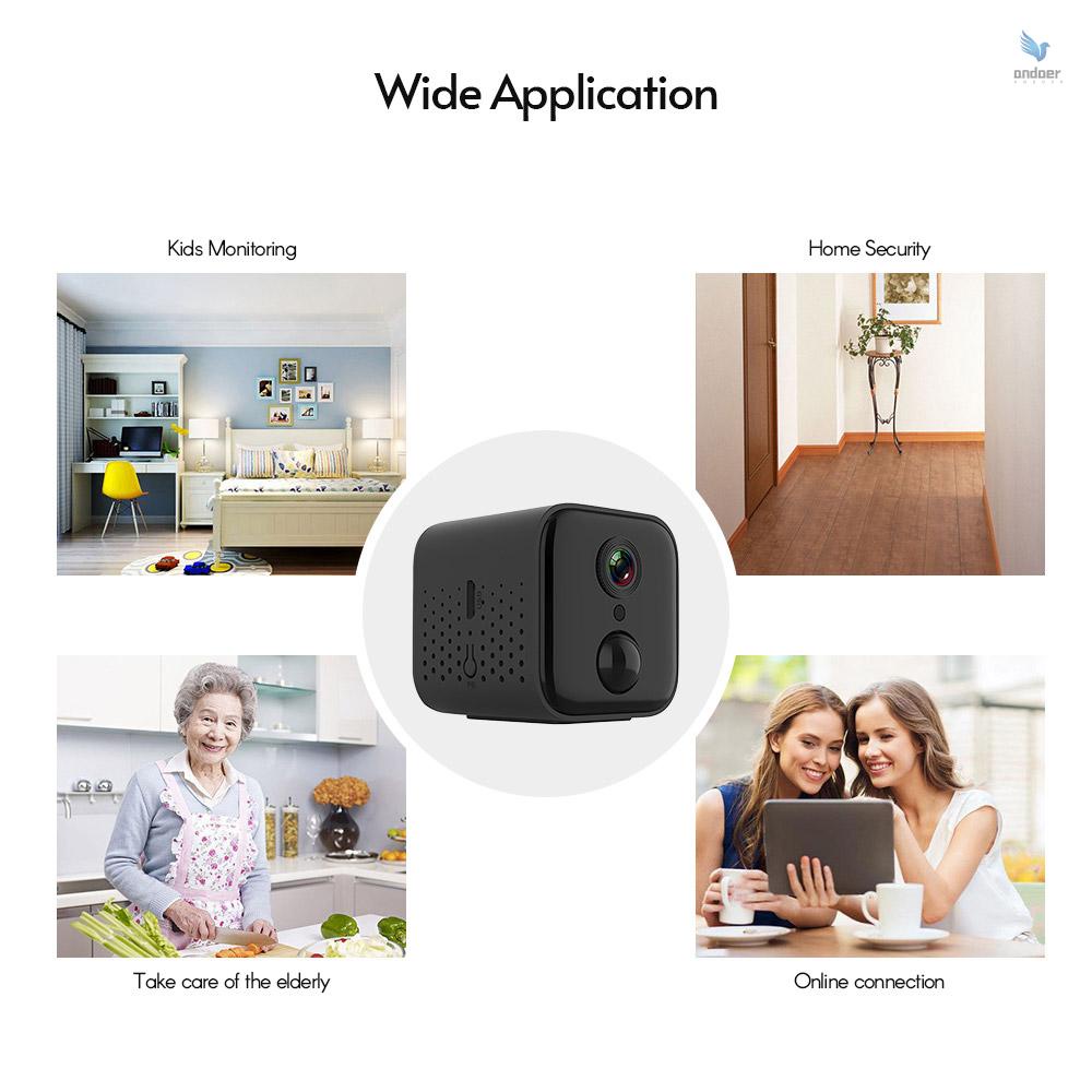 Camera an ninh không dây kết nối wifi thông minh độ phân giải cao 1080P thiết kế đế nam châm
 | BigBuy360 - bigbuy360.vn