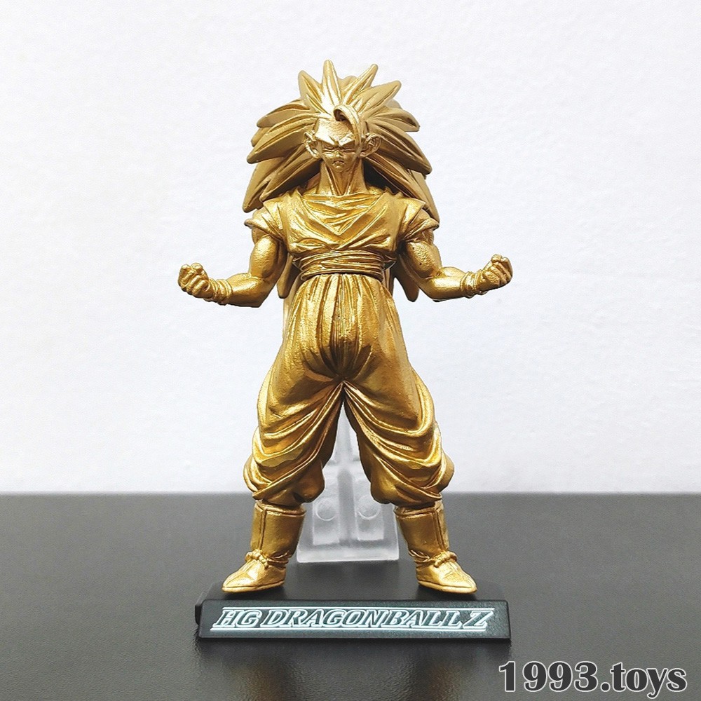 Mô hình nhân vật Bandai figure Dragon Ball Kai Gashapon HG Part 22 - SSJ3 Son Goku Super Saiyan 3 (Gold Color)