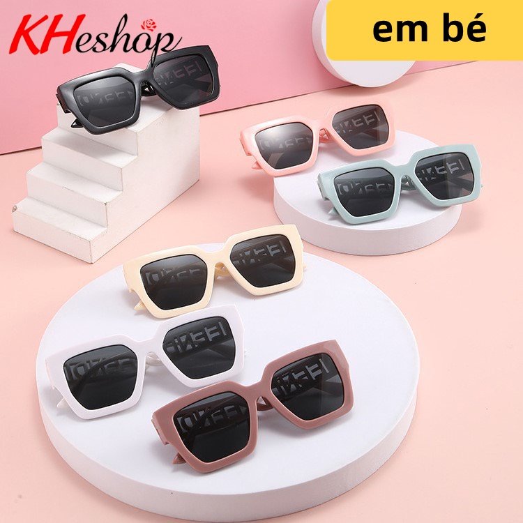 [SIÊU HOT] Kính mát form vuông cho Bé Trai Bé Gái thương hiệu EENDI , chân gọng thiết kế độc đáo, mã Y8853