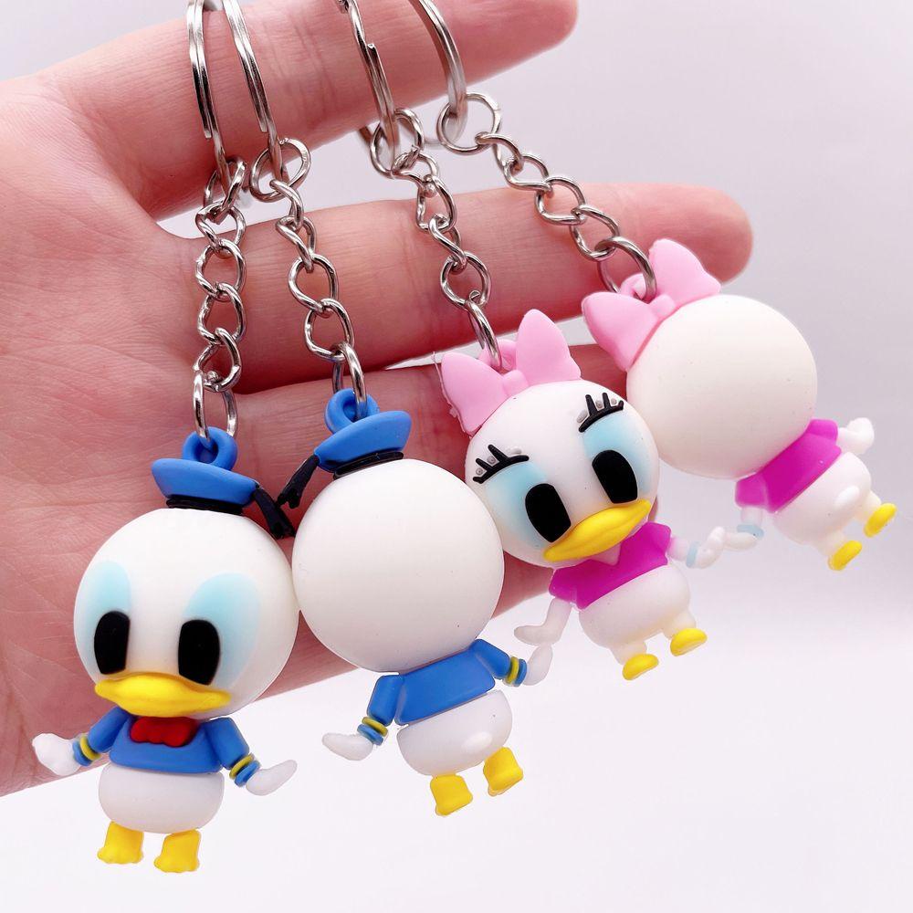 Móc Khóa Hình Chuột Mickey / Vịt Stitch Dễ Thương REBUY1