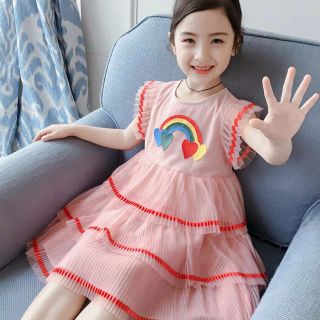 VÁY XÒE CẦU VỒNG CHO BÉ YÊU