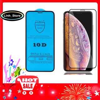 [IPHONE] Kính Cường Lực 10D Cho Iphone Có Đầy Đủ Cho Tất Cả Đời Máy 5 5S 6 6S 7 7S 8 8S X XR XS XSMAXX 11 11 PRO 11 PRO
