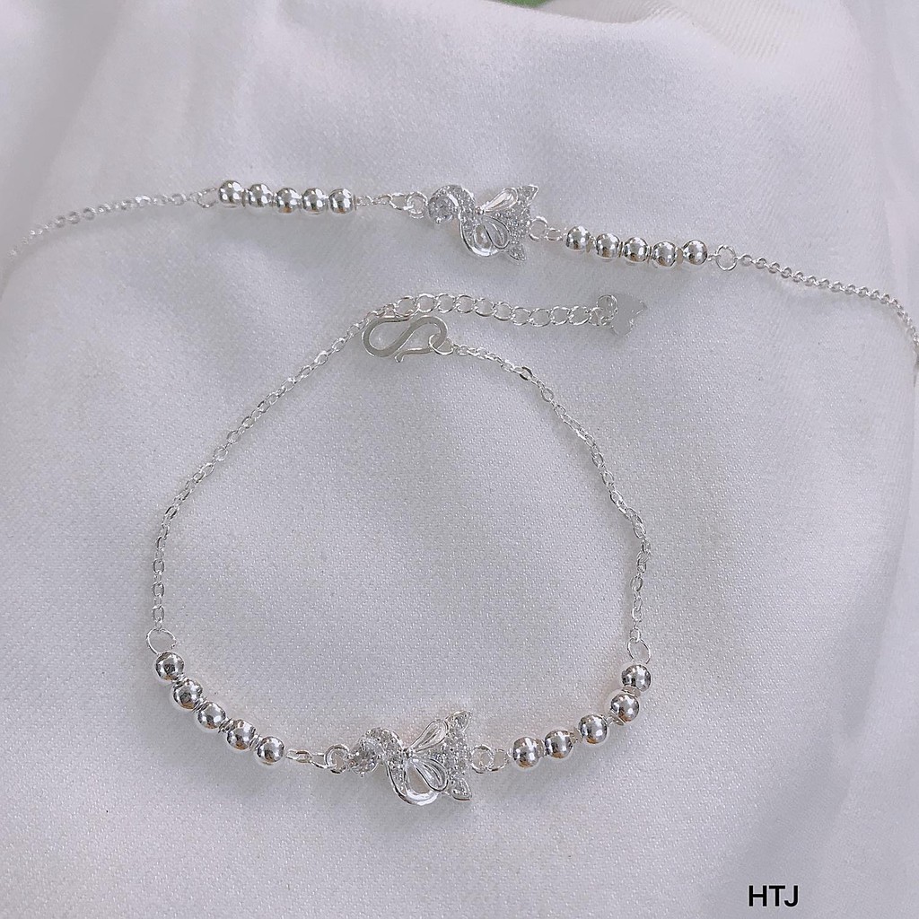 Lắc tay hồ ly dây bi bạc ta cao cấp, lắc tay hồ ly cầu may mắn tình duyên | BigBuy360 - bigbuy360.vn