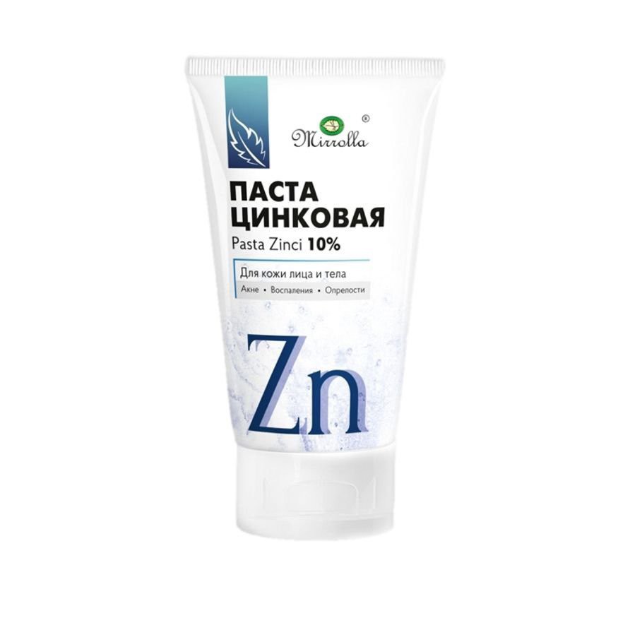 Kem bôi Paste with Zinc Mirrolla 40ml Nga giúp khô da, ngăn ngừa mẫn ngứa