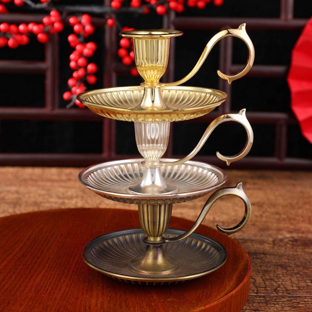 Giá Đỡ Đèn Cầy Phong Cách Bắc Âu Cổ Điển Độc Đáo Trang Trí Nhà Cửa