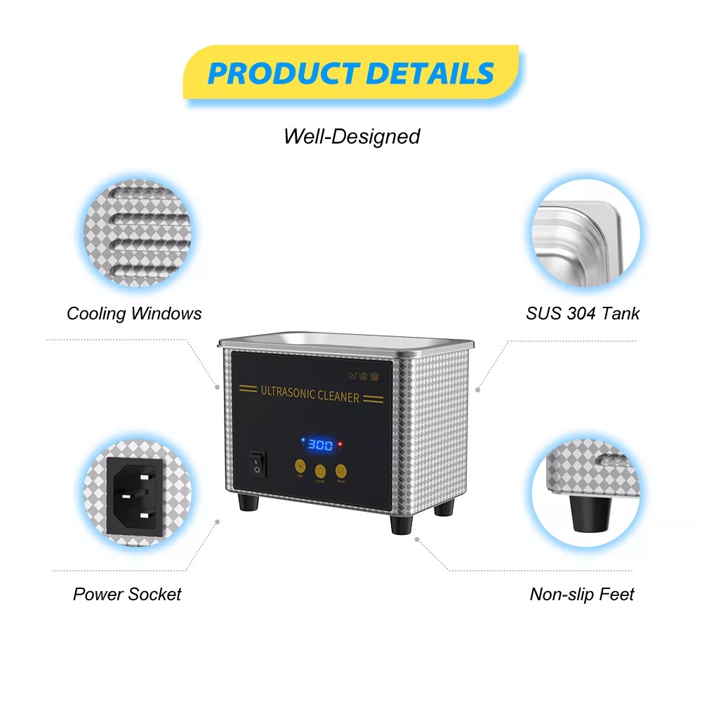Máy rửa siêu âm Ultrasonic Cleaner 0.8L
