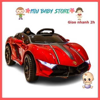 Xe ô tô điện trẻ em Lamborghini HS 901 xe điện cho bé xe điện trẻ em maybach hzbb-966 có đèn nhạc có điều khiển từ xa