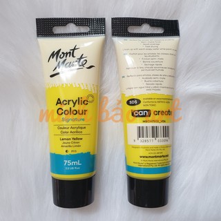 BÁN LẺ - MÀU MONT MARTE STUDIO ACRYLIC TUÝP 75 ML (VẼ TRÊN TƯỜNG, GỖ, VẢI, KÍNH...)
