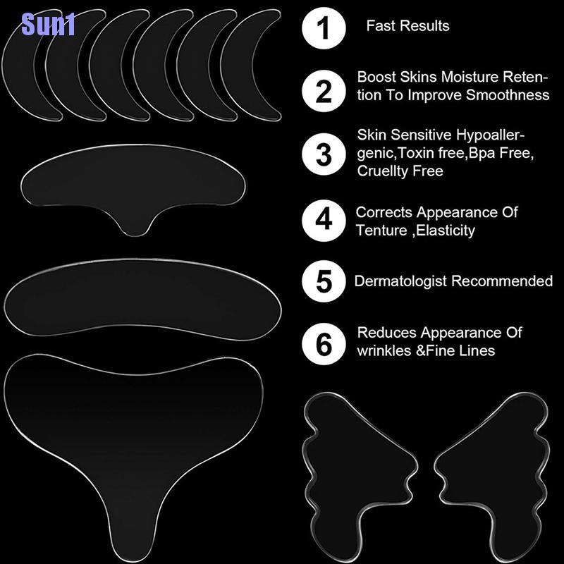 Bộ Miếng Silicone Nâng Cơ Mặt Chống Nếp Nhăn 11 / 16