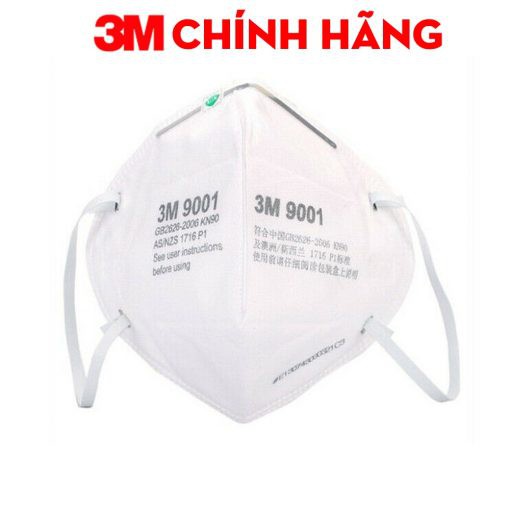 Combo 5 khẩu trang chuyên dụng 3M 9001 (cam kết chính hãng 3M)