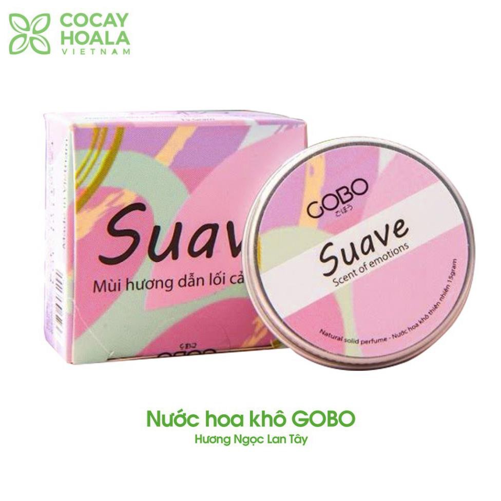 Nước Hoa Khô Dạng Sáp Cocayhoala - 2 mùi Tự Nhiên Dịu Nhẹ Tươi Mát 15g