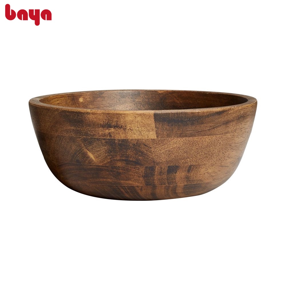 Tô Snack BAYA NAPA 1100297 Gỗ Cao Su Màu Nâu Kích Thước H7xDia17