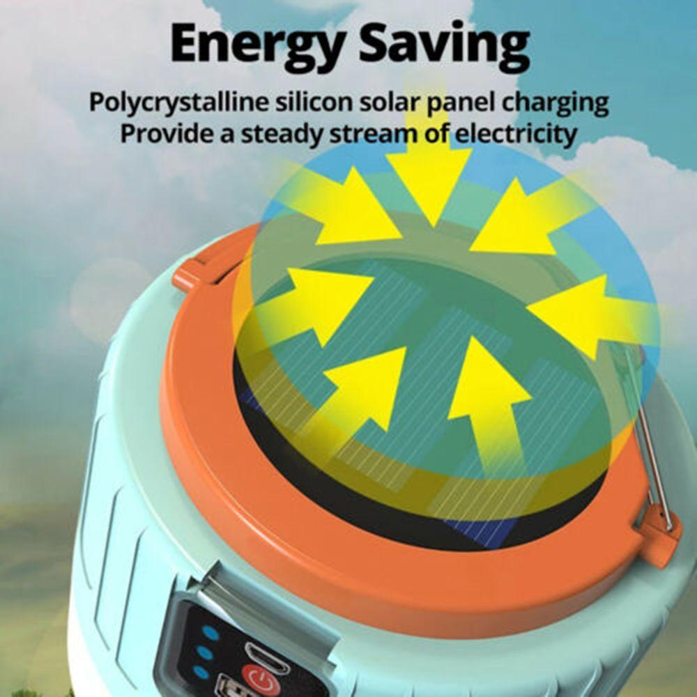 Đèn LED Năng Lượng Mặt Trời Cầm Tay Tiện Lợi