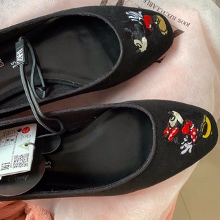 Zara - Giầy búp bê Zara Mickey