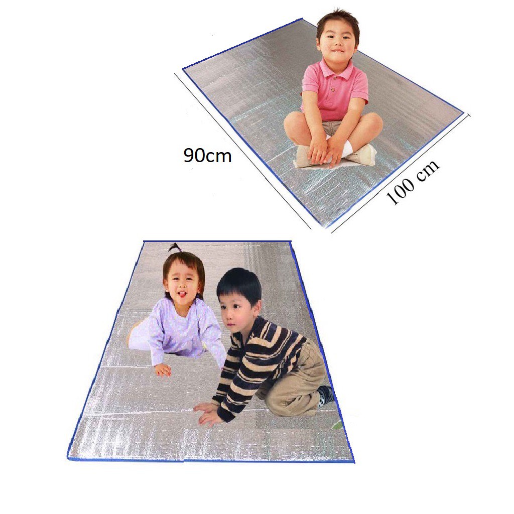 Thảm ngủ cách nhiệt chống hơi lạnh cho bé 100x90cm