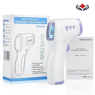 Nhiệt Kế Hồng Ngoại Cho Người Lớn Và Trẻ Em Với Màn Hình Lcd