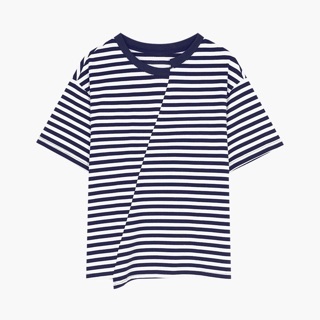 Áo pull kẻ lệch giá sale