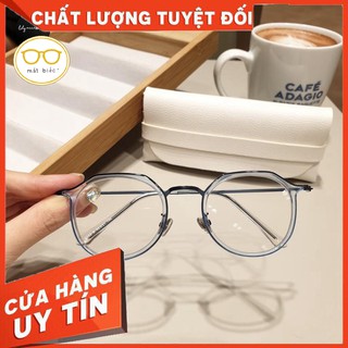 👓💖 Gọng Kính Cận Mắt Tròn Cận 6122 ♥️ Miễn phí Cắt mắt kính Cận 💌 Loạn 💌 Viễn 💌